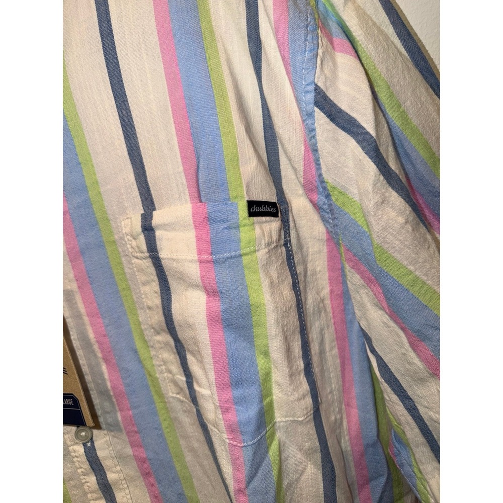 Chubbies Men's Soft Serve Resort Weave Friday Shirt. Size XXL (NWTS) - Picture 3 of 6